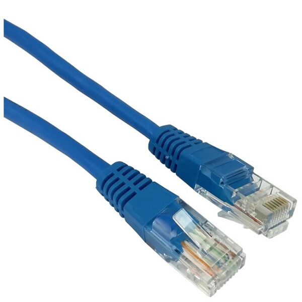 Kabel UTP 6C 2.0M niebieski patchcord