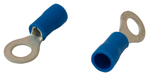 Końcówka oczkowa izolowana 1.5-2.5mm 2/5mm 10 sztuk