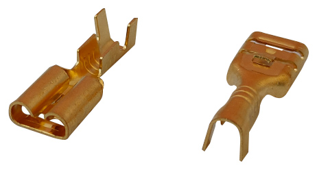 Końcówka nasuwka 1-1.5mm 0.8-6.35 10 sztuk