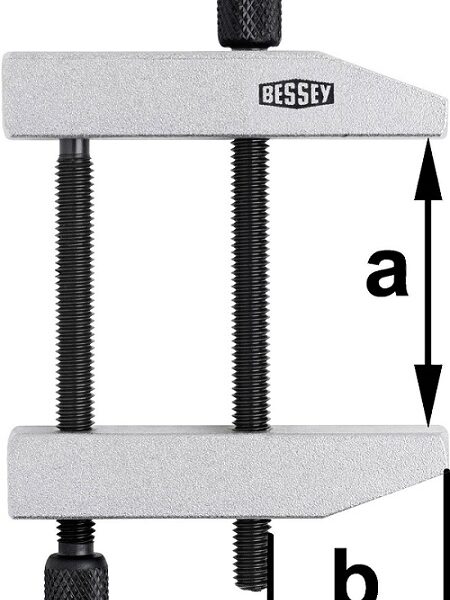 Ścisk śrubowy równoległy 116/72mm