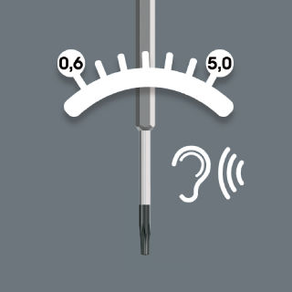 Wkrętak dynamomteryczny torx TX15