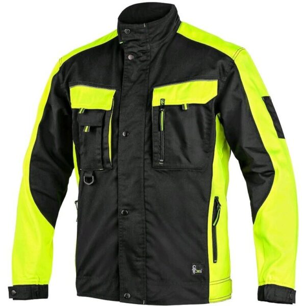 Bluza/kurtka CXS sirius brighton czarno-żółta ROZM.56