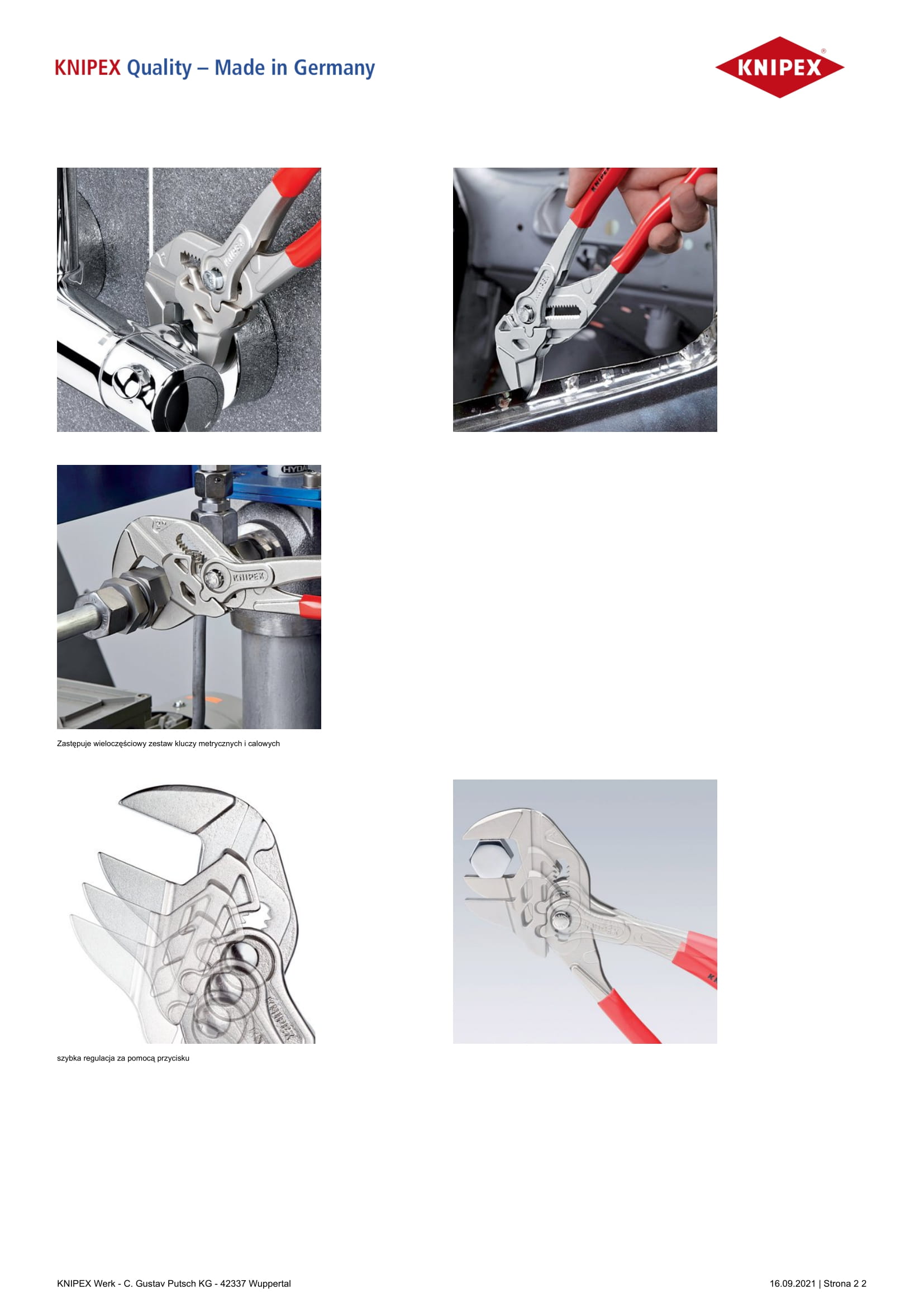 Szczypce-klucz mini 150mm