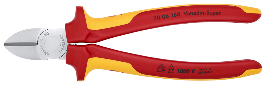 Szczypce boczne tnące 180mm