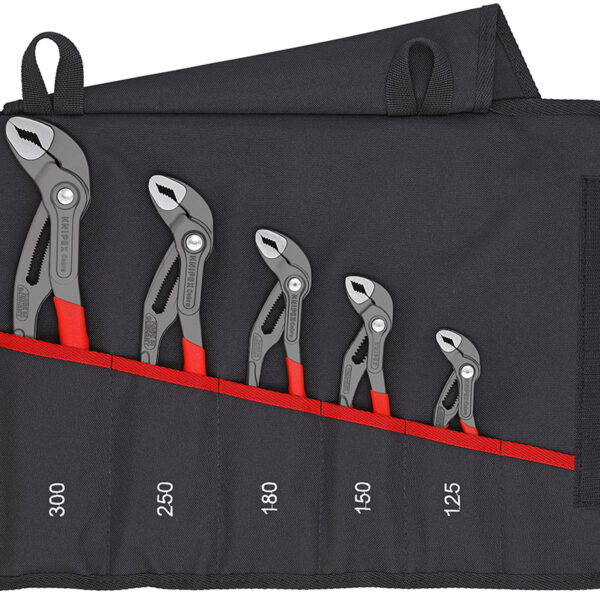 Zestaw szczypiec do RUR w etui 5-CZĘŚC 125,150,180,250,300mm