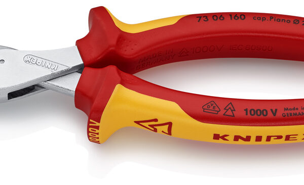 Szczypce tnące boczne x-cut 160mm,WYSOKIE przełożenie dźwign