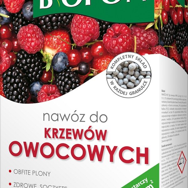 Nawóz, do krzewów owocowych granulat 1kg-PROMOCJA