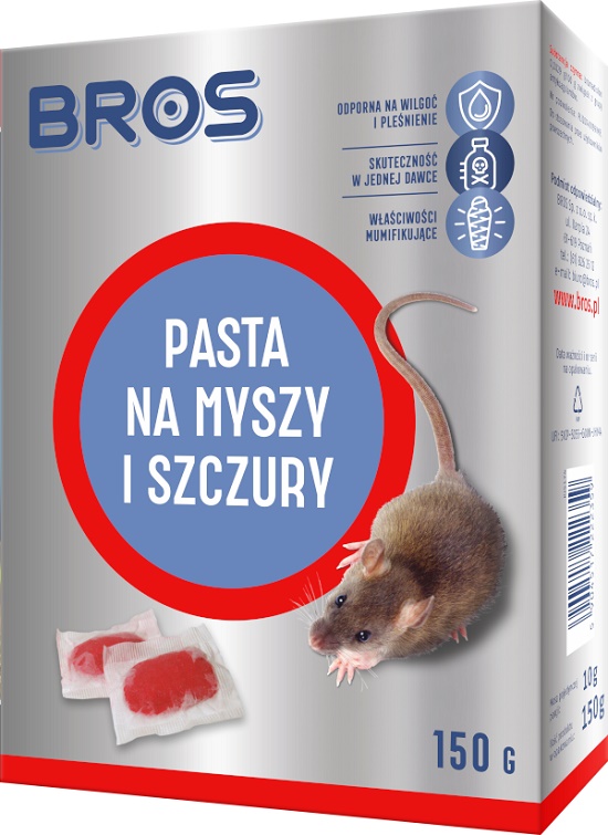 Pasta na myszy i szczury 150g