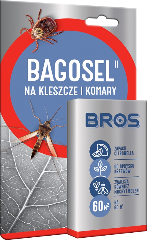 Preparat do ogrodu przeciw komarom i kleszczom bagosel 100EC