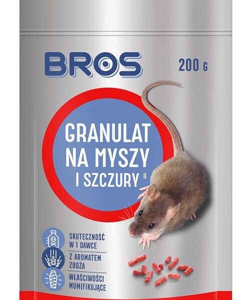 Granulat na myszy i szczury saszetka 200g