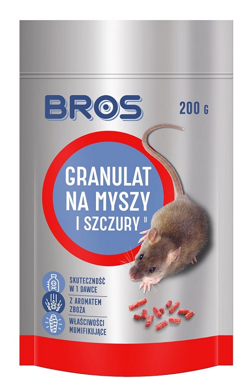 Granulat na myszy i szczury saszetka 200g