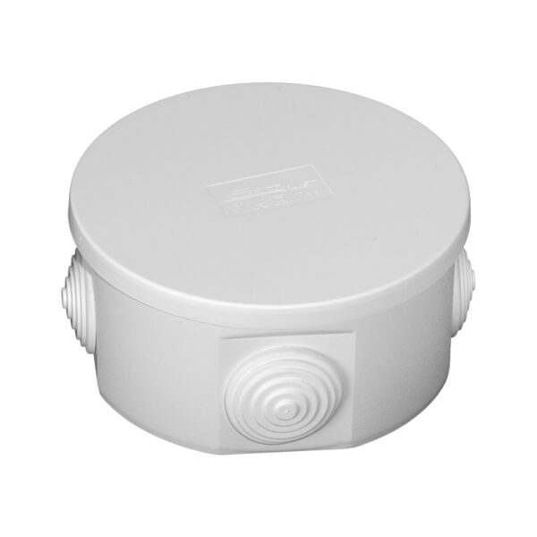 Puszka hermetyczna natynkowa 100mm IP44 szara PO-100