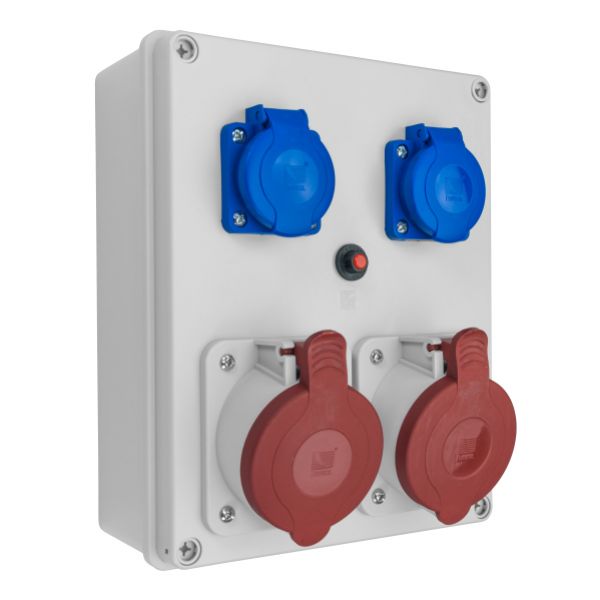 Rozdzielnica r-box 240 2*32A/5P 2*250V IP44