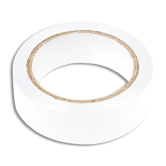 Taśma izolacyjna 19mm/10M biała