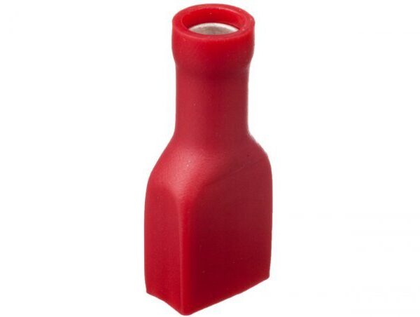 Gniazdo konektorowe izolowane 0,25-1,5MM2 6,3/0,8 PVC