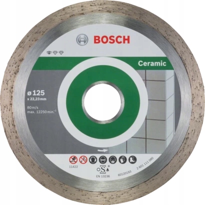 Tarcza diamentowa standard FOR ceramic 125*22.3*1.6 PC