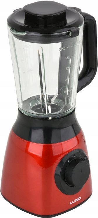 Blender kielichowy czerwony 600W