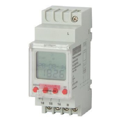 Tygodniowy elektroniczny wyłącznik czasowy E.CONTROL.T08
