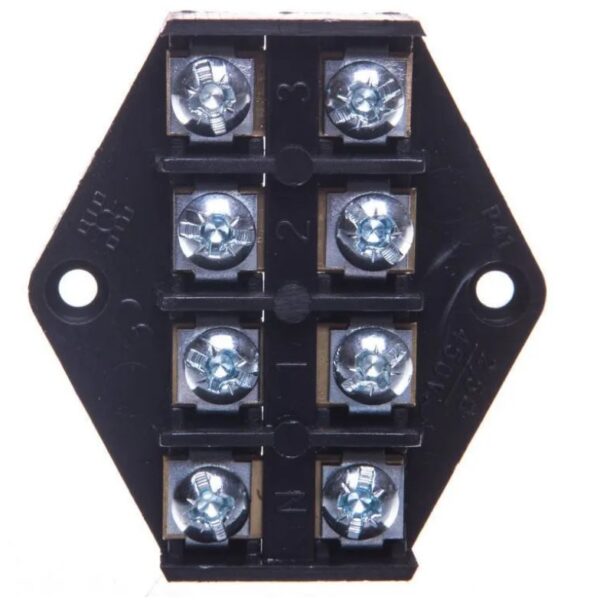 Listwa zaciskowa, płytka odgałęźna ZPT/2,5MM2 4-TORY czarna