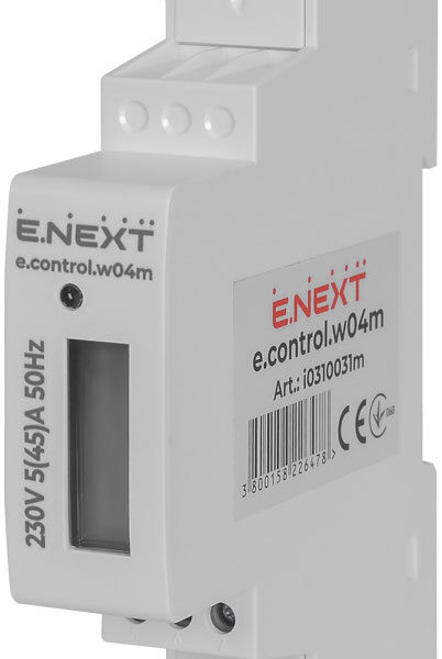 Licznik jednofazowy E.CONTROL.W04 5(30)A