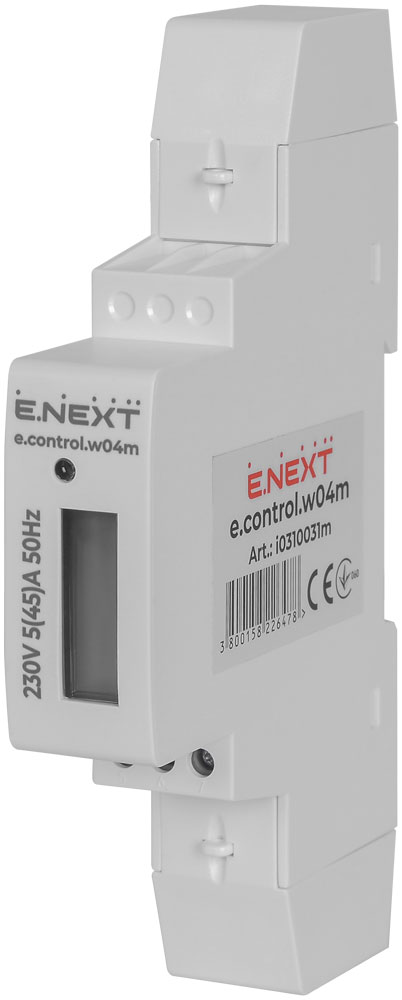 Licznik jednofazowy E.CONTROL.W04 5(30)A