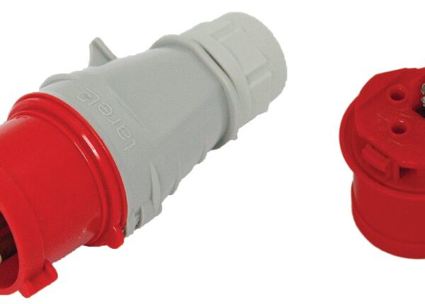 Wtyka izolacyjna przenośna 32A 400V 3P+Z IP44