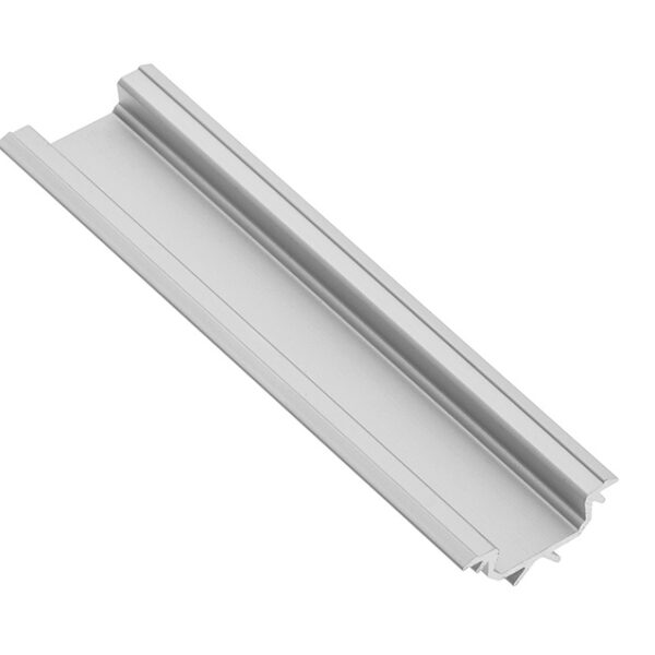 Profil aluminiowy LED kątowy glax silver 2M