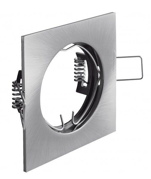 Sufitowa oprawa punktowa porto IP20 kwadrat inox