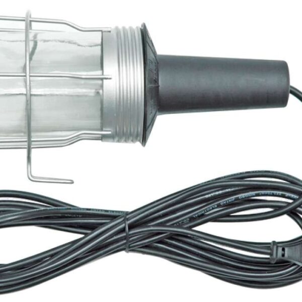 Lampa warsztatowa classic osłona metalowa 220V