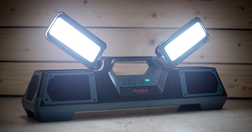 Lampa akumulatorowa sparkle 4000 LM z bluetooth
