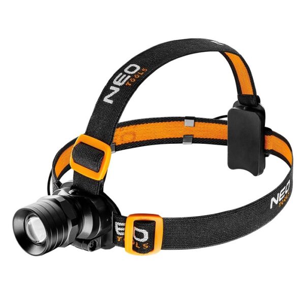 Latarka czołowa 2501 LUM zoom cree XPE 3XAAA