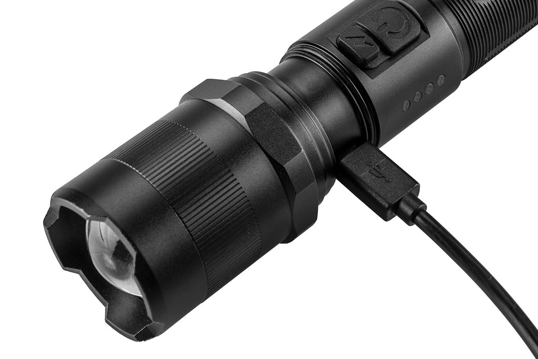 Latarka akumulatorawa USB 1000 LM osram P9 LED