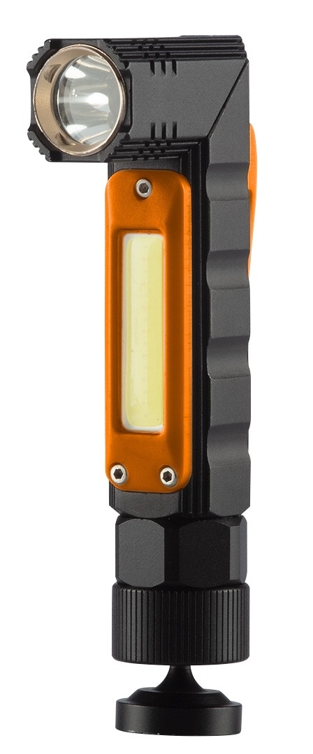 Latarka akumulatorawa USB 300 LM 2 w 1 cree XPE + COB LED