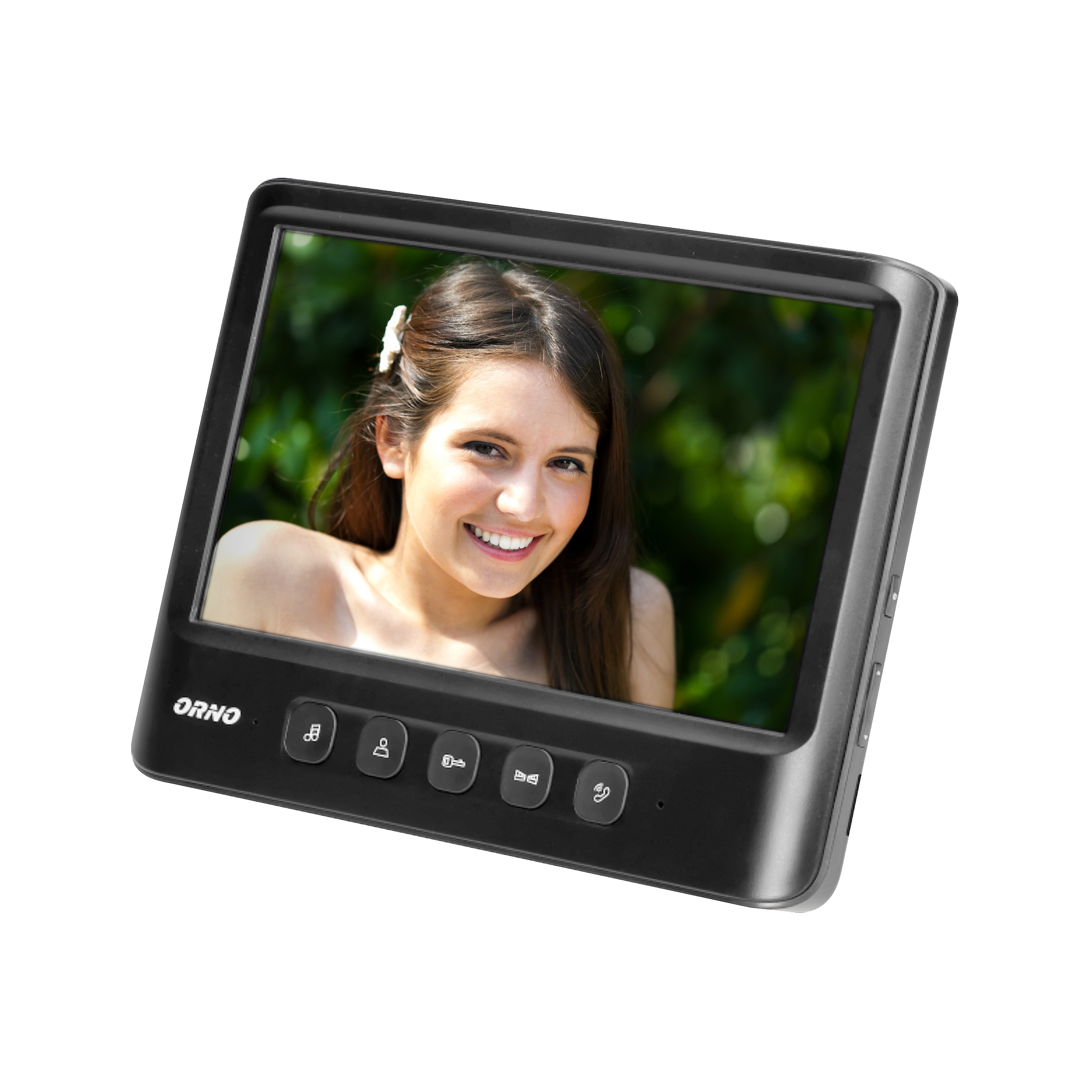 Wideodomofon bezsłuchawkowy LCD 7' czarny imago