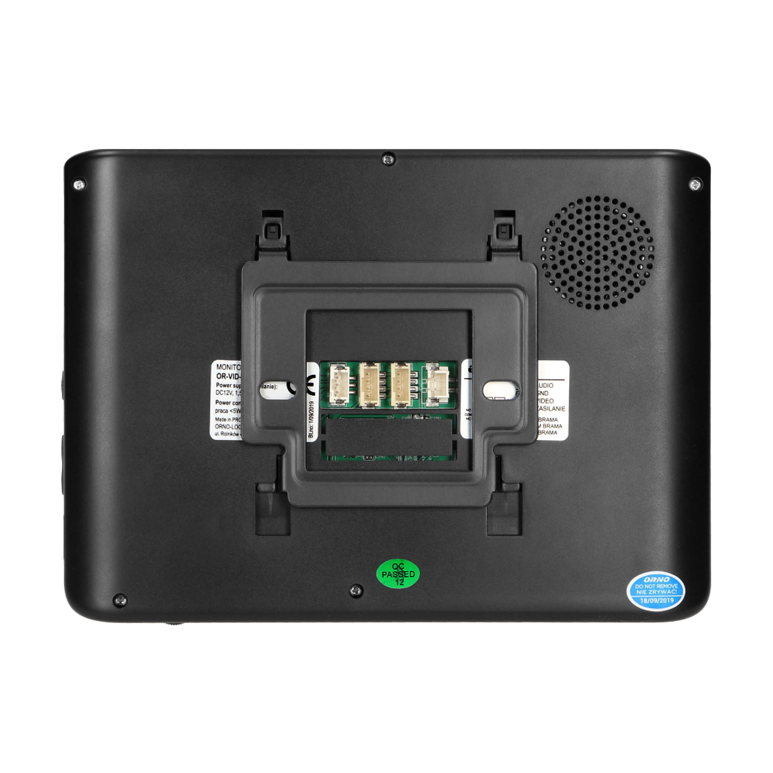 Wideodomofon bezsłuchawkowy LCD 7' czarny imago