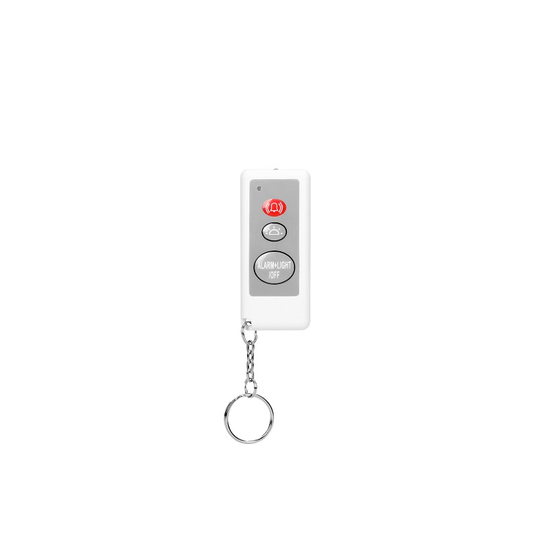 Mini alarm IP44 z czujnikiem ruchu, sterowany pilotem