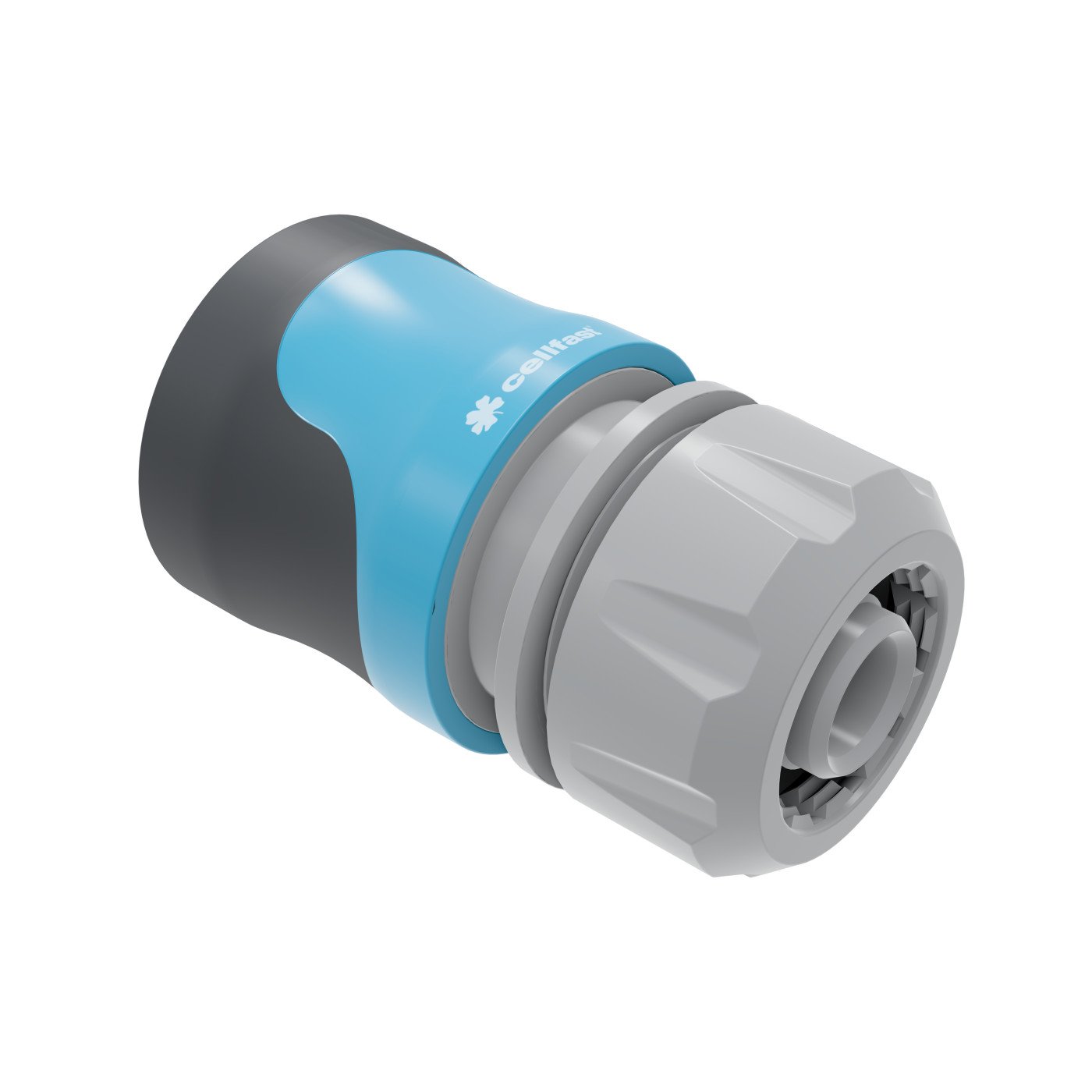 Szybkozłącze przelot 1/2' - 5/8' safetouch ideal