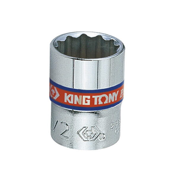 Nasadka krótka 12-KĄTNA chromowana 1/4'' 11/32''*24mm