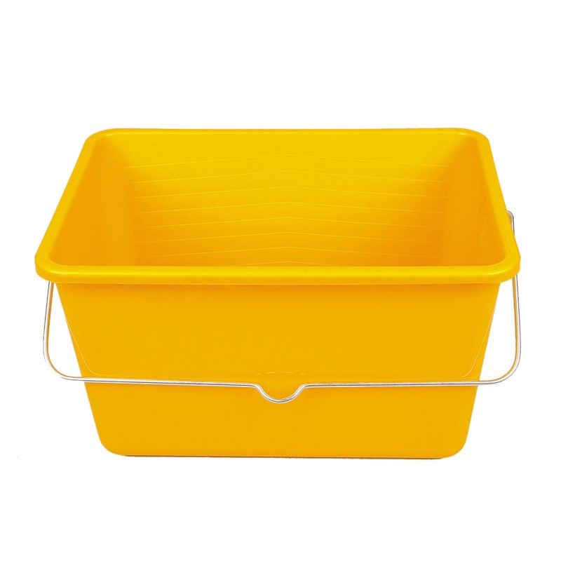 Wiadro malarskie plastikowe żółte 8L