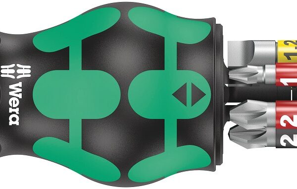 Wkrętak kraftform kompakt stubby z 6 bitami
