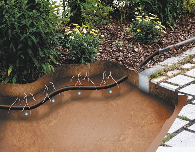 Linia kroplująca do rzędów roślin – zestaw M MDS