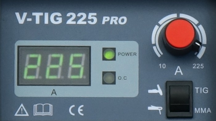 Spawarka inwertorowa TIG + MMA HF 225PRO
