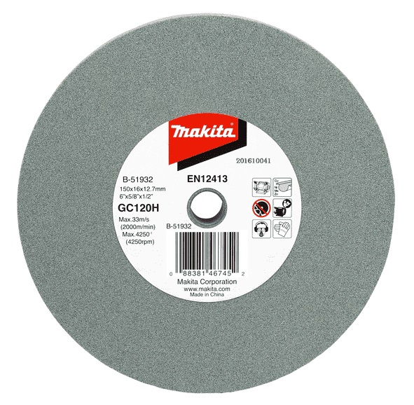 Ściernica GC120H 150X16X12,7mm
