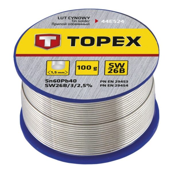 Lut cynowy 60% SN 1.5mm SW26B 100g