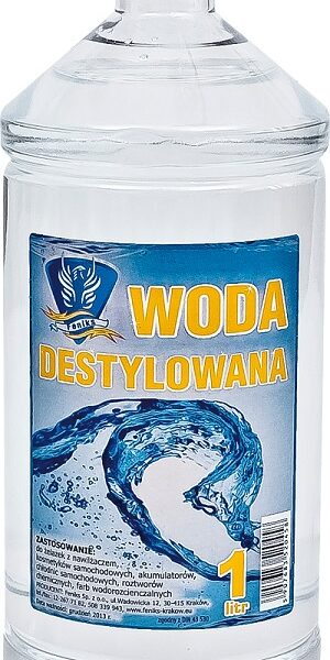 Woda destylowana 1L