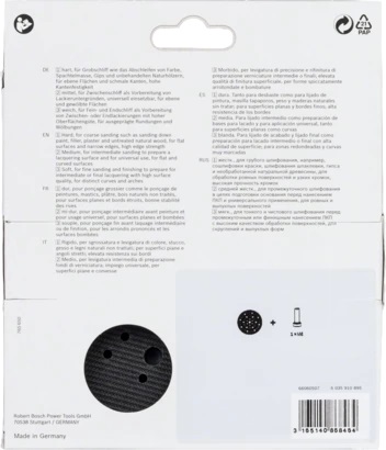 Talerz szlifierski D150 średni