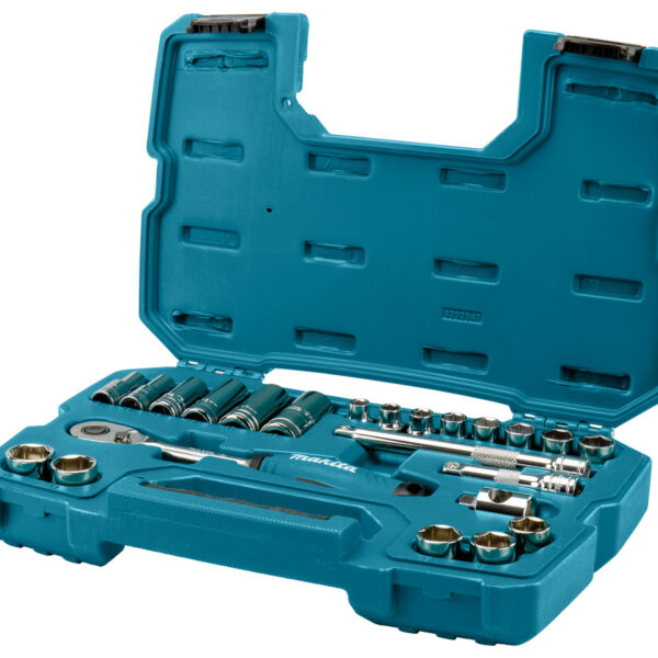 Zestaw kluczy nasadowych 3/8'' 23szt.