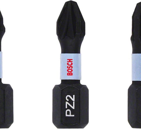 Zestaw bitów impact 25mm PZ1,PZ2,PZ3,