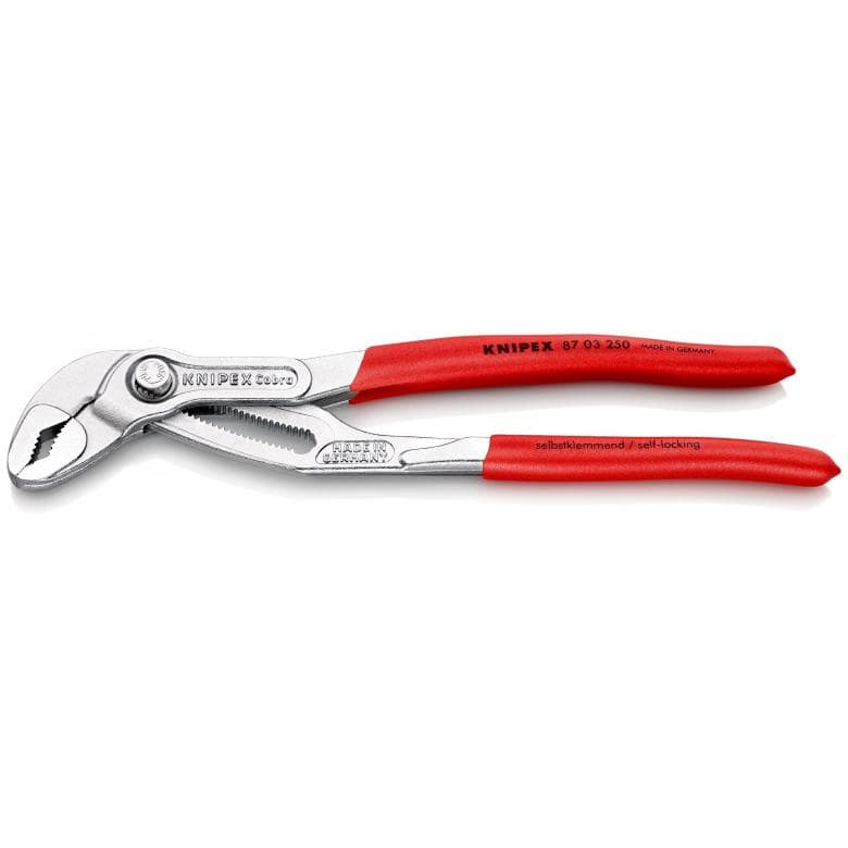 Szczypce nastawne do RUR cobra 250mm, chrom