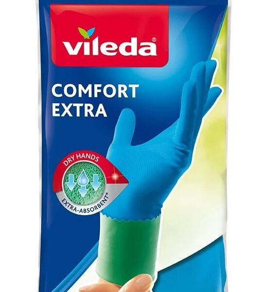 Vileda rękawice gumowe komfort extra rozmiar M